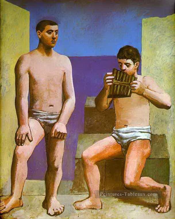 La Flute Pan 1923 cubiste Pablo Picasso Peintures à l'huile